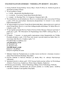 NIEDZIELA ŚWIĘTEJ RODZINY